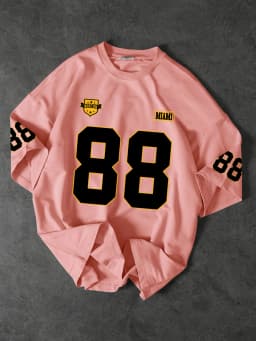 Vintage Boston Miami 88 Varsity Oversized Tee
