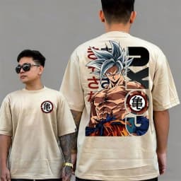 2026 New Goku Dragon Ball Anime T-shirt for Men and Women Extra Casual Cotton Men and Women T-shirt Summer Sports Harajuku