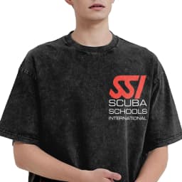 Men's SSI Scuba Schools International T Shirts Tops Summer Classic Short-Sleeved T-Shirt O Neck Hip Hop Casual Tshirt Hot Sale