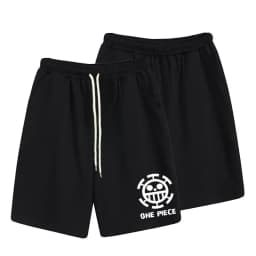 One Piece Anime Casual Men's and Women's Shorts Summer Slightly Elastic High-quality 3D Sports Shorts