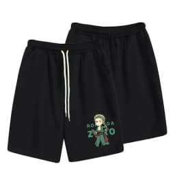 One Piece Anime Casual Men's and Women's Shorts Summer Slightly Elastic High-quality 3D Sports Shorts
