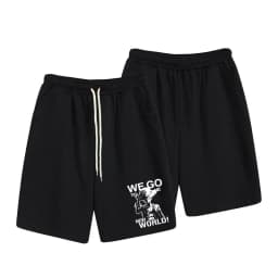 One Piece Anime Casual Men's and Women's Shorts Summer Slightly Elastic High-quality 3D Sports Shorts