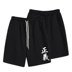 One Piece Anime Casual Men's and Women's Shorts Summer Slightly Elastic High-quality 3D Sports Shorts
