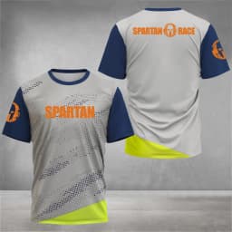Fluorescent Green Spartan Style Workout T-Shirt Men Women Unisex Fitness Graphic Tee Casual Streetwear Summer outdoor clothing