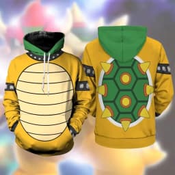 Super Brother Bowser Hoodies Sweatshirt Cartoon Bowser 3D Print Hoodie Men Women Fashion Hoodies Oversized Sweatshirt Sudaderas