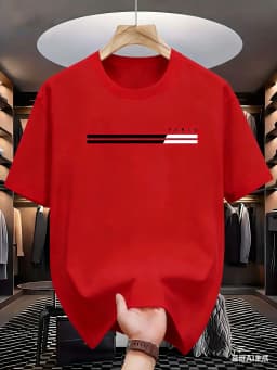 2026Men's Quick Dry T-Shirt Minimalist Paris Stripe Graphic Print Athletic Short Sleeve Tee for Gym Running Workout
