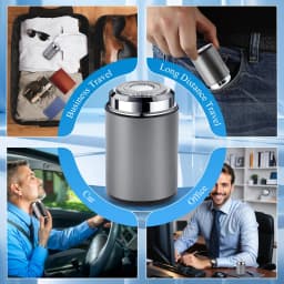 Mini Electric Shaver Portable Pocket-sized Men's Shaver, USB Rechargeable Waterproof Shaver Electric Beard Trimmer For Home, Car