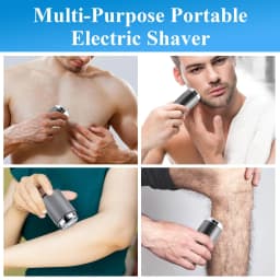 Mini Electric Shaver Portable Pocket-sized Men's Shaver, USB Rechargeable Waterproof Shaver Electric Beard Trimmer For Home, Car