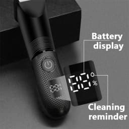 Kemei KM-1838 KM-1840 Groin Area Hair Trimmer Lawn Mower Ceramic Blade Waterproof Wet Dry Clippers Pubic Armpit Body Hair Razor