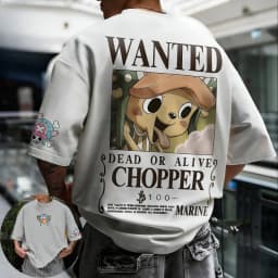 Anime One Piece Chopper Harajuku Men's Clothing 2026 Summer Vintage T-Shirt Women Streetwear Casual Short Sleeve Tee