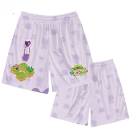 Pokémon Pokopia Squirtle Charizard Quick-Dry Shorts for Boys and Girls, Children's Student Casual Beach Pants