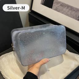 MIYIN NewPortable Cosmetic Waterproof Bag PVC Fashion Transparent Travel Bags Large Capacity Toiletry Bag