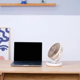 KASYDoFF USB Fans Indoor Fan 8 Inch Fan Portable with 5 Gears Quiet on Mini Table Fan Oscillation Fan