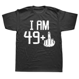 Level 50 Years Old 1974 50th Birthday Gift T Shirts Graphic Streetwear Short Sleeve O-Neck Harajuku T-shirt Summer Streetwear
