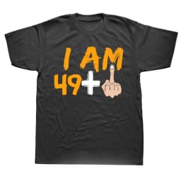 Level 50 Years Old 1974 50th Birthday Gift T Shirts Graphic Streetwear Short Sleeve O-Neck Harajuku T-shirt Summer Streetwear