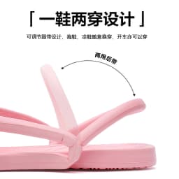 Upgraded Foldable Travel Slippers Unisex EVA Flip Flops Hotel Non Slip Bathroom Indoor Outdoor Portable Lightweight Comfortable