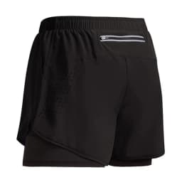 Men's 2 in 1 Running Shorts Quick Dry Lightweight Gym Workout Shorts with Pockets Breathable Athletic Shorts for Jogging Trainin