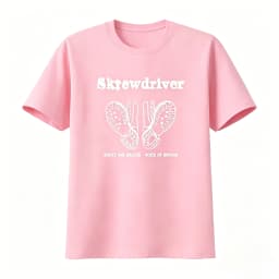 Screwdriver Inspired Boots and Braces Voice of Britain T Shirt Streetwear Graphic Men's Clothing Women's 2026 Summer New T Shirt