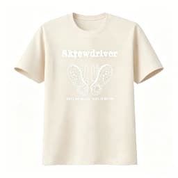 Screwdriver Inspired Boots and Braces Voice of Britain T Shirt Streetwear Graphic Men's Clothing Women's 2026 Summer New T Shirt