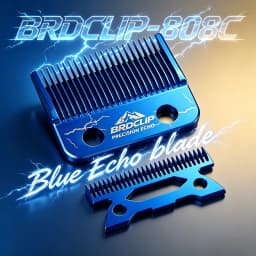 BRDCLIP Blue Echo Blade 808C Professional Electric Hair Clipper Replaceable Blade for 8148、M10、R77F、BRD-106、108、FA1C、X1、V