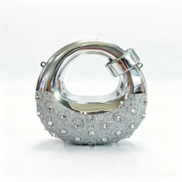 Mini Golden Evening Bag Purses and Handbags Luxury Designer Shoulder Bags Diamond Party Wedding Round Acrylic Clutch Purse Ins