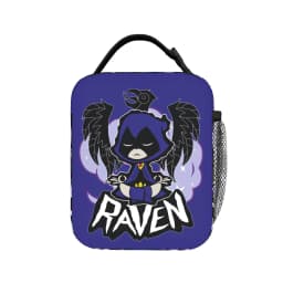 Teen Titans Go Team Comic Insulated Lunch Bag Thermal Bag Reusable,Meal Container Portable Tote Lunch Box Men Women Office