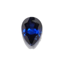 Box Pack Sapphire Stone Pear Cut 12×16mm Pass Test Mohs Hardness Gem Sapphire for Jewelry Making/Setting/Collection Gem Beads