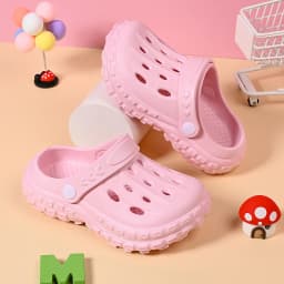 Summer Non-slip Clogs Slippers Garden Shoes Cartoon Child Baby Sandals Summer Kids Slippers High Quality Beach Kids Sandals