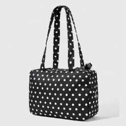 Cute Sweet Bow Heart Lace Polka Dot Pop Art Tote Bag, 2nd Gen Transparent Shoulder Bag with Music Note Badge & Doll Display, for