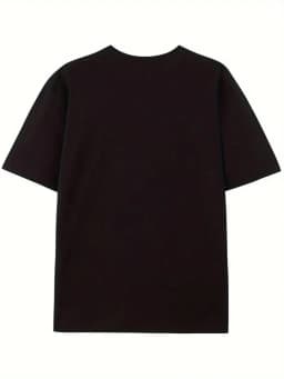 SPACEX Black Short-Sleeve T-Shirt with White Lettering and Silver Accents - A Perfect Choice for Space Enthusiasts mens t shirts