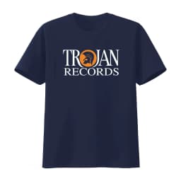 Trojan Records British Label Logo Men's T Shirt Black White Print Music Inspired Fashion Statement Men Women 2026 Summer T Shirt