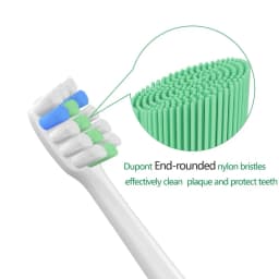 8pcs Replacement Toothbrush Heads Compatible with B.WELL MED-890 toothbrush, Heads with Protective Cover ,Soft Dupont Bristles