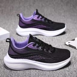 2026 Breathable Lace-up Vulcanize Shoes for Women Air Mesh Athletic Sneakers Lightweight Air Mesh Outdoor Sports Training Shoes