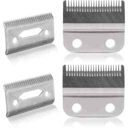 Professional 2-Hole Replacement Clipper Blade Set Fit for Wahl 5 Star Series Cordless Magic Clip 8148 Hair Clippers Accessories