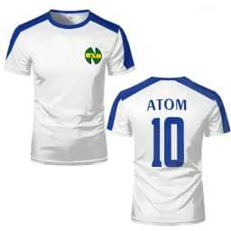 Popular Anime South Kirk Captain Tsubasa T-shirt ATOM LENDERS Role-playing Jersey Men's And Women's Quick-drying Sportswear