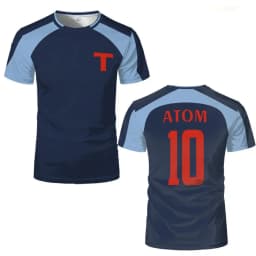 Popular Anime South Kirk Captain Tsubasa T-shirt ATOM LENDERS Role-playing Jersey Men's And Women's Quick-drying Sportswear