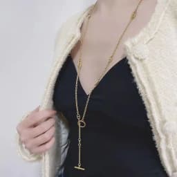 High Grade stainless steel couple necklace multi-function fashionable multi-layer bracelet same style for men and women