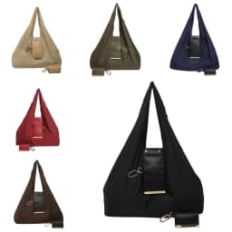Eco-Friendly Reusable Mini Keychain Tote Bag with Key Ring - Large Capacity Lightweight Foldable Shopping Bag Expandable