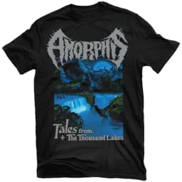 Amorphis Black Winter Day Heavy Metal Rock Music Art Style Summer Casual T-Shirt Men's and Women's Luxury Brand Top