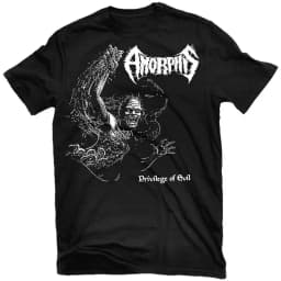 Amorphis Black Winter Day Heavy Metal Rock Music Art Style Summer Casual T-Shirt Men's and Women's Luxury Brand Top