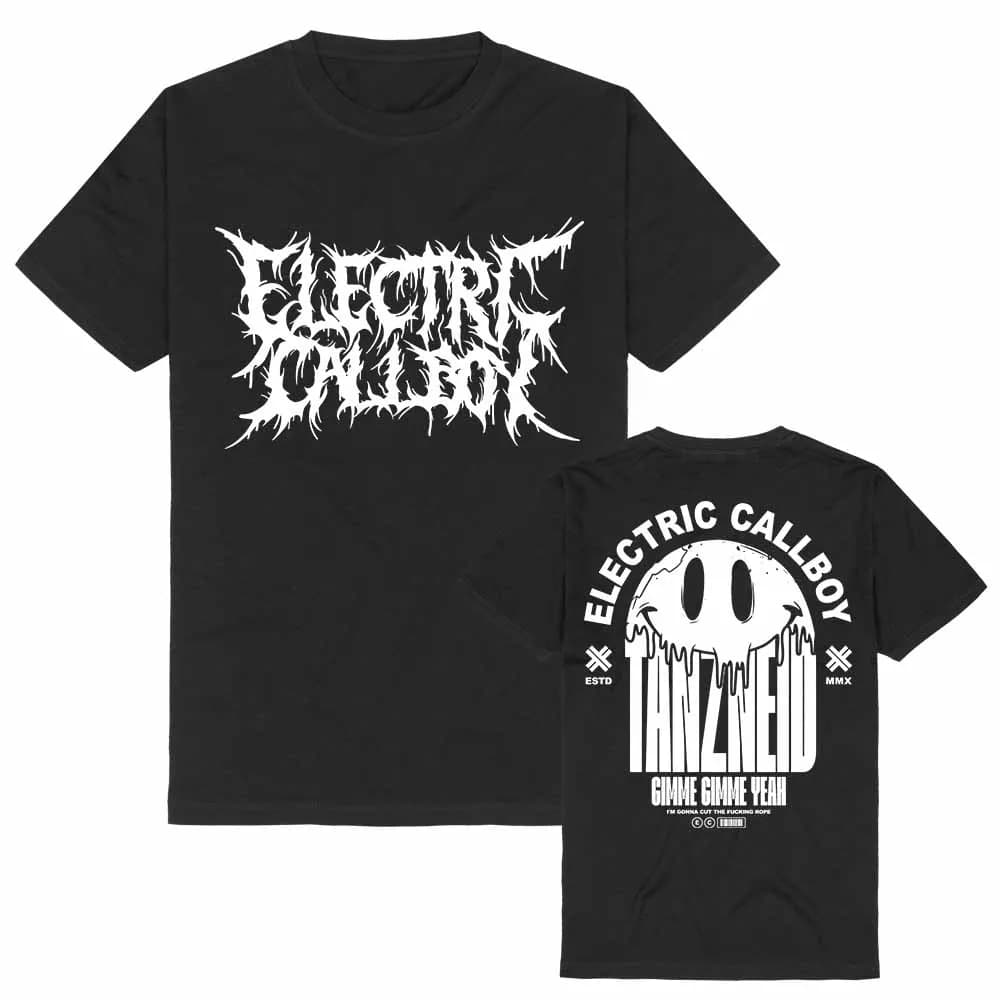 ELECTRIC CALLBOY Tanzneid Deathcore Shirt Short Sleeve Cotton Female T-shirt Graphic Merch Loose Casual Fashion Women Tshirts