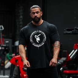 Silverback Gorilla Gym T-Shirt, All-Seeing Eye Spartan Graphic, Cotton Workout Streetwear For Men Bodybuilding Powerlifting