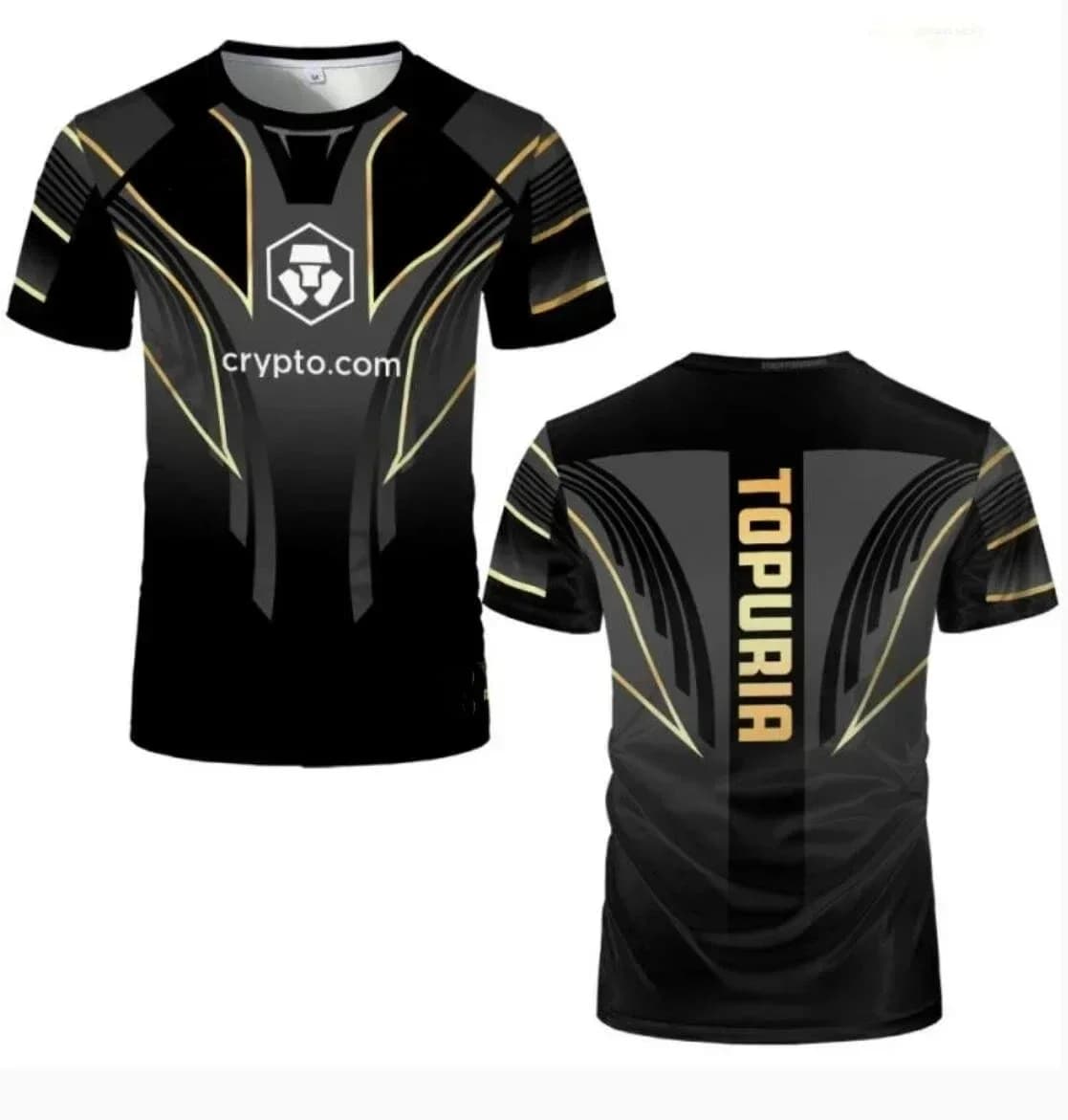 Men's Black Gold Fight Style T-Shirt, MMA Training Athletic Tee Summer outdoor quick-drying fitness boxing 3D printed T-shirt