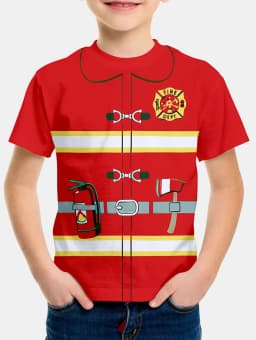 Children's T-Shirt Boy Cool Police Badge Print Fashion Round Neck Short Sleeve Summer Outdoor Sport Perfect Gift T-Shirt for Boy
