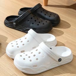 Summer Hollow-Out Open-Toe Non-Slip Sandals Soft Sole Lightweight Thick-Soled Outdoor Sandals