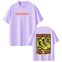 Singer Dani Martín 2026 Tour Graphic T-Shirt Men Women Hip-hop T Shirts Summer Cotton Loose Casual Aesthetic Trendy T-shirts