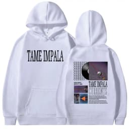Rock Band Tame Impala Tour 2026 New Cover Hoodies Unisex Vintage Oversized Long Sleeve Sweatshirt Hip Hop Pop Music Fleece Hoody