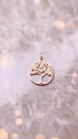 Pendant Colorful Golden Tree New 925 Sterling Silver Fine Jewelry Europe Romantic Accessories Gift For Woman