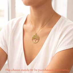 Pendant Colorful Golden Tree New 925 Sterling Silver Fine Jewelry Europe Romantic Accessories Gift For Woman
