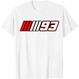 2026 New Summer Motorcycle Race Car No. 93 Printed Graphic T-shirt Fashion Harajuku Kawaii T-shirt Women's Y2K Clothing